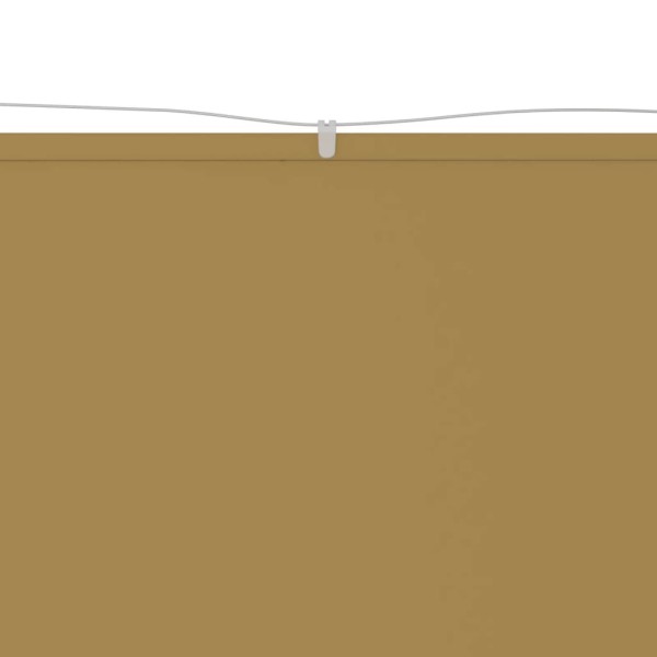 Toldo vertical beige 180x1000 cm tela oxford