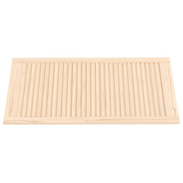 Puerta de armario de lamas 4 uds madera de pino 99,3x49,4 cm