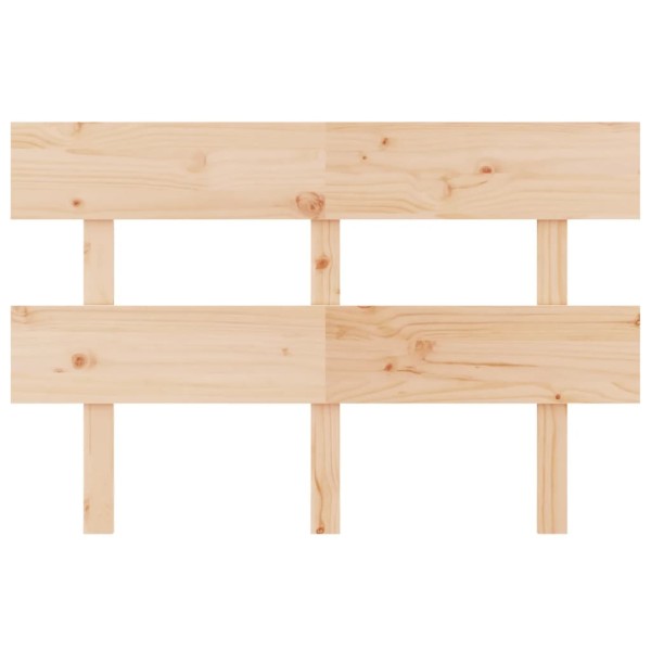 Cabecero de cama madera maciza de pino 138x3x81 cm