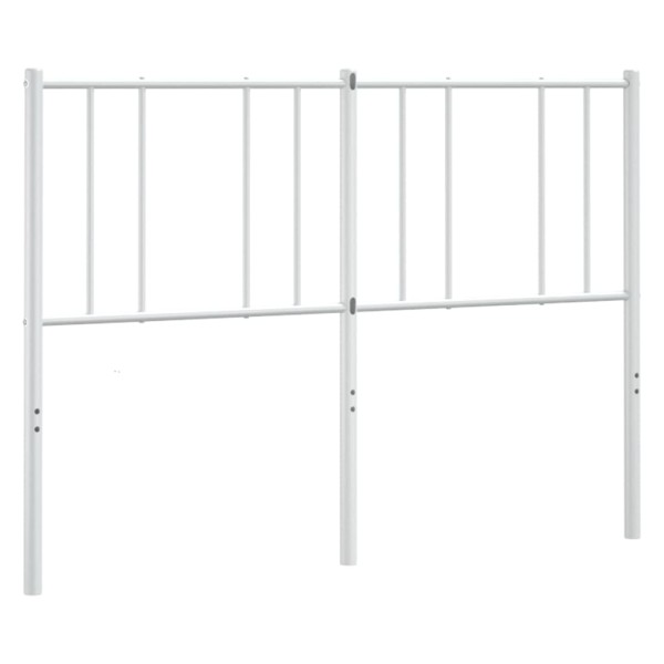 Cabecero de metal blanco 150 cm