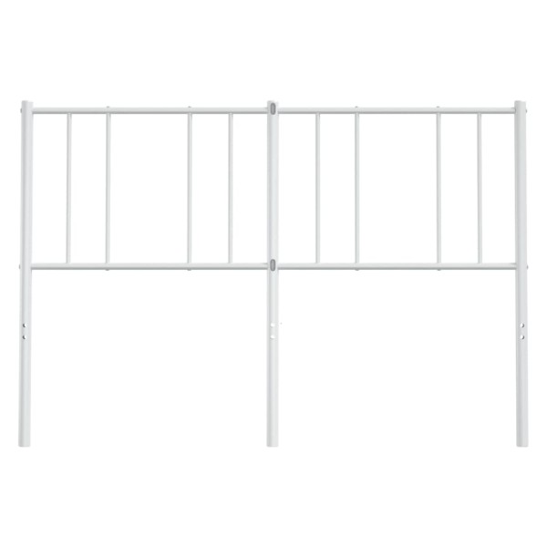 Cabecero de metal blanco 150 cm