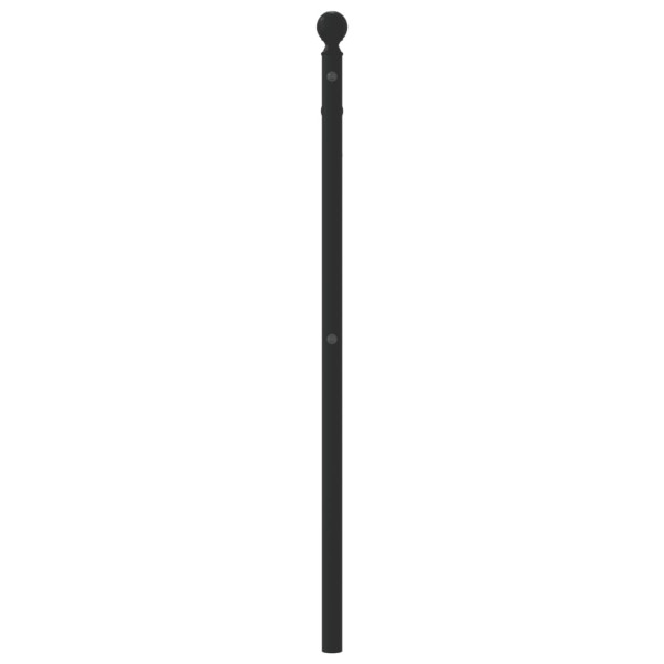 Cabecero de metal negro 107 cm