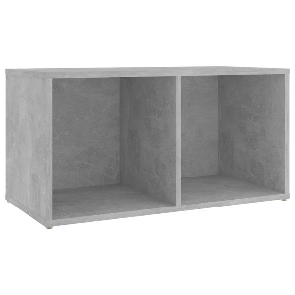 Mueble para TV madera contrachapada gris hormigón 72x35x36,5 cm