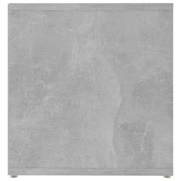 Mueble para TV madera contrachapada gris hormigón 72x35x36,5 cm