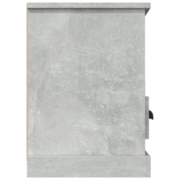 Mueble para TV madera contrachapada gris hormigón 100x35x50 cm