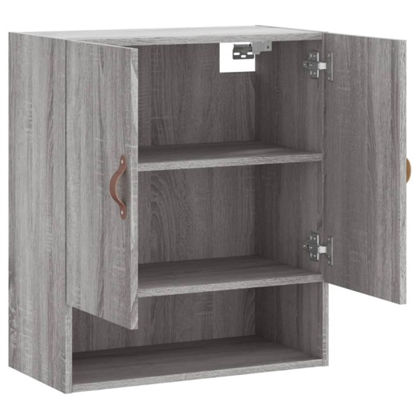 Armario de pared madera de ingeniería gris Sonoma 60x31x70 cm