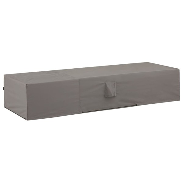 Madison Funda para tumbona 210x75x40 cm gris