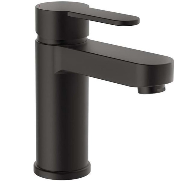 SCHÜTTE Grifo mezclador de lavabo ELEPHANT negro mate