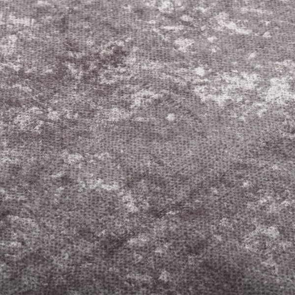 Alfombra lavable antideslizante gris 190x300 cm