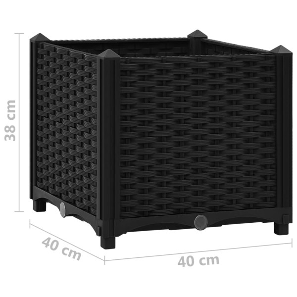 Arriate 40x40x38 cm polipropileno