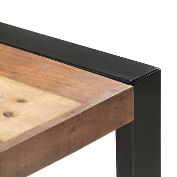 Mesa de comedor de madera maciza de sheesham 200x100x75 cm