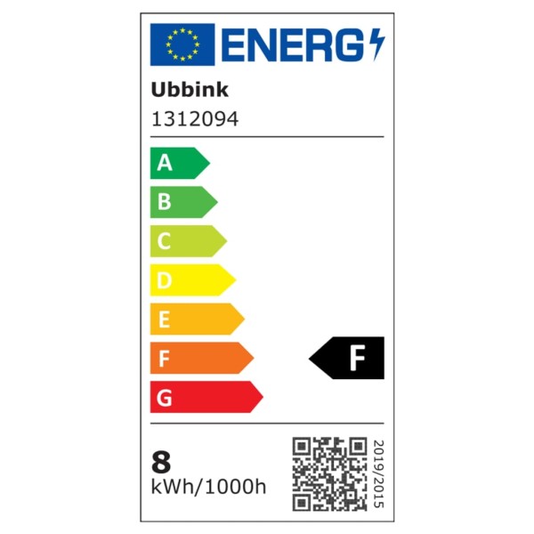 Ubbink Cascada Niágara 90 cm de acero inoxidable con luz LED