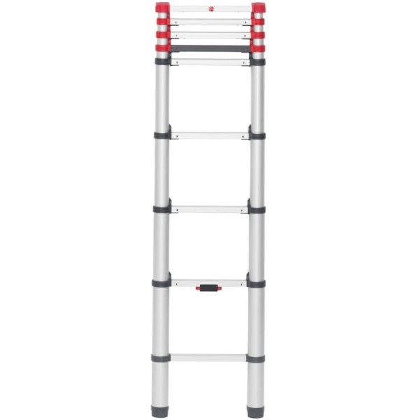 Hailo Escalera telescópica FlexLine 260 264 cm aluminio 7113-091