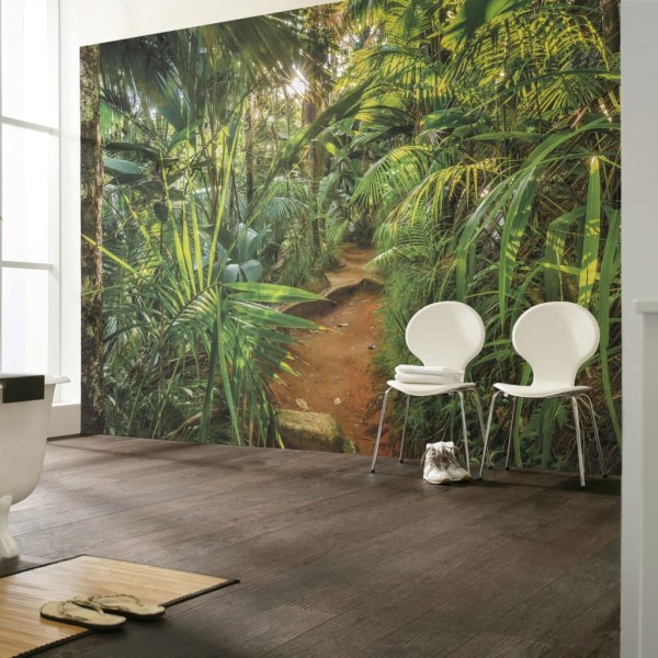 Komar Mural fotográfico Jungle Trail 368x254 cm