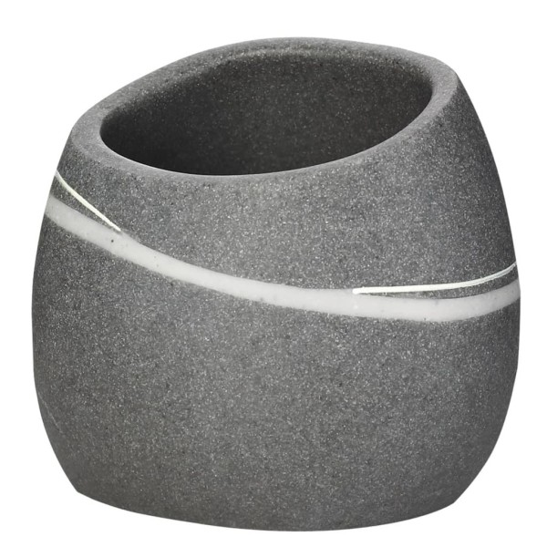 RIDDER Vaso para lavabo Little Rock gris