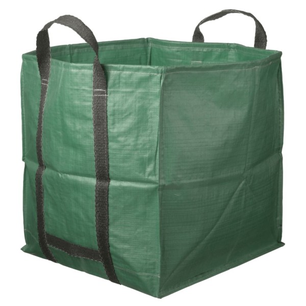 Nature Bolsa de basura para jardín cuadrada verde 252 L 6072405