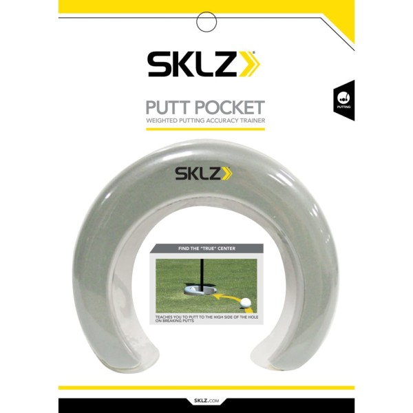 SKLZ Accesorio de práctica de precisión para golf Putt Pocket gris