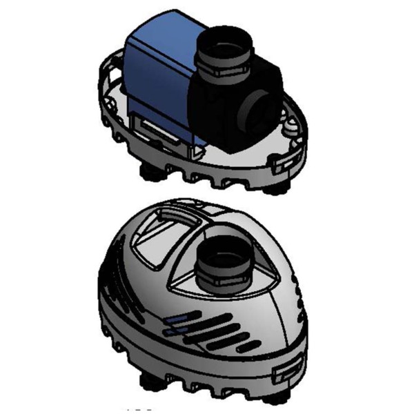 Ubbink Bomba de estanque Cascademax 6000 40 W 1351313