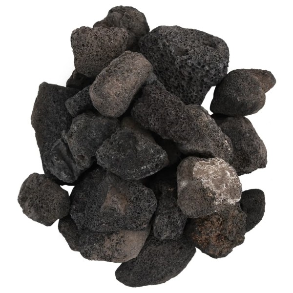 Rocas volcánicas negras 10 kg 5-8 cm