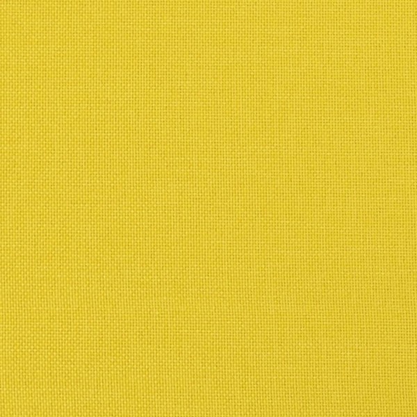 Sillón de tela amarillo claro 60 cm