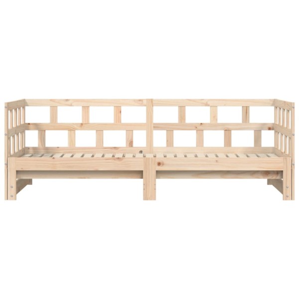 Sofá cama nido madera maciza de pino 90x190 cm