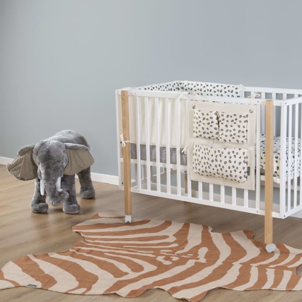 CHILDHOME Elefante de pie gris 77x33x55 cm