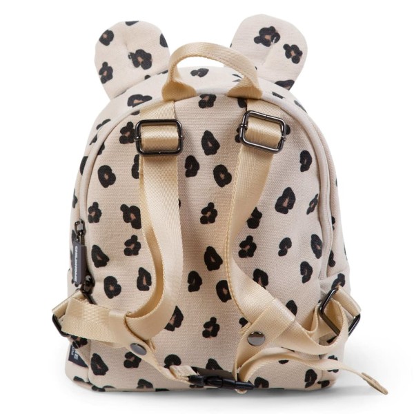 CHILDHOME Mochila infantil My First Bag lona leopardo