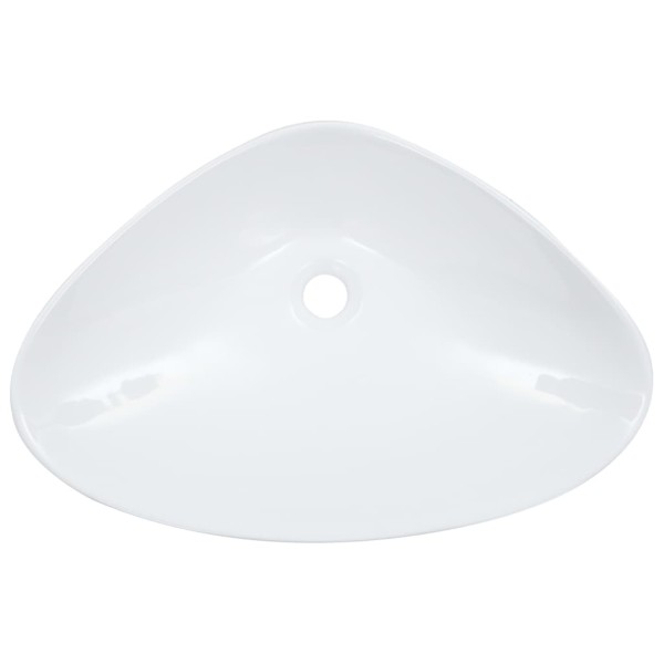 Lavabo 58,5x39x14 cm cerámica blanco