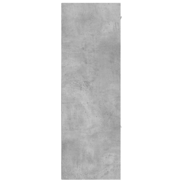 Armario almacenamiento madera contrachapada gris 60x29,5x90 cm