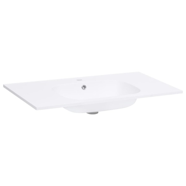 Lavabo empotrado SMC blanco 900x460x105 mm