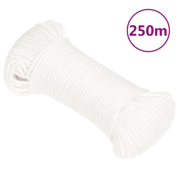 Cuerda de barco polipropileno blanco intenso 5 mm 250 m