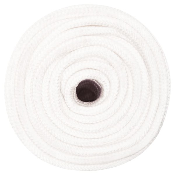 Cuerda de barco polipropileno blanco intenso 12 mm 25 m