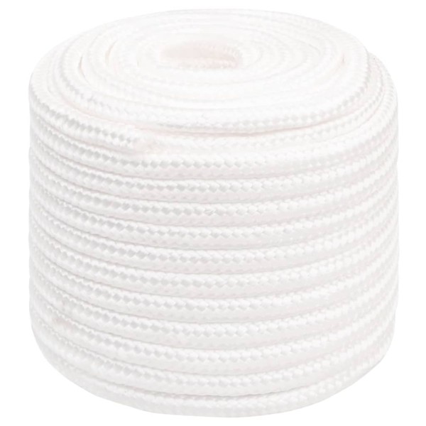 Cuerda de barco polipropileno blanco intenso 16 mm 25 m