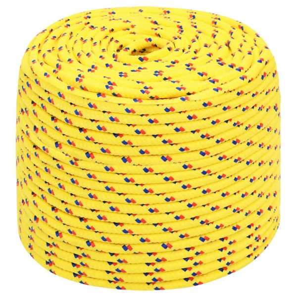 Cuerda de barco polipropileno amarillo 10 mm 250 m