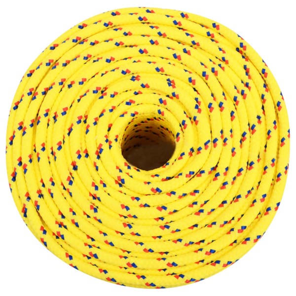 Cuerda de barco polipropileno amarillo 10 mm 250 m