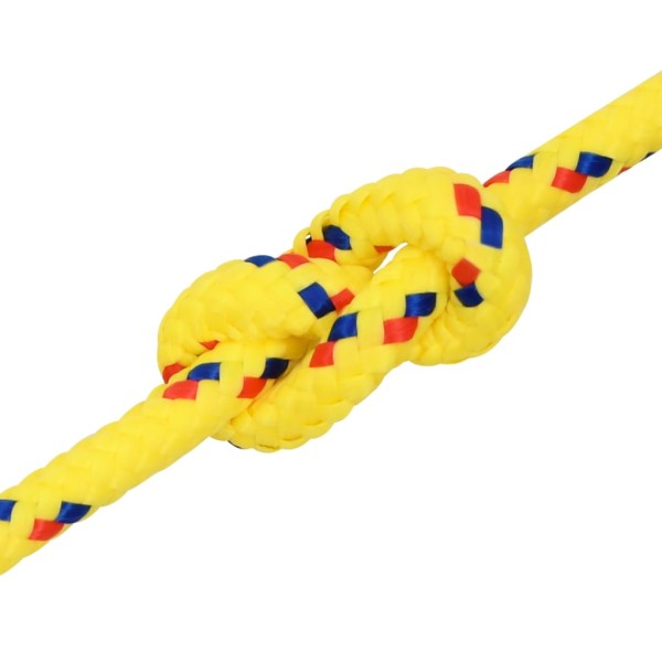 Cuerda de barco polipropileno amarillo 10 mm 250 m