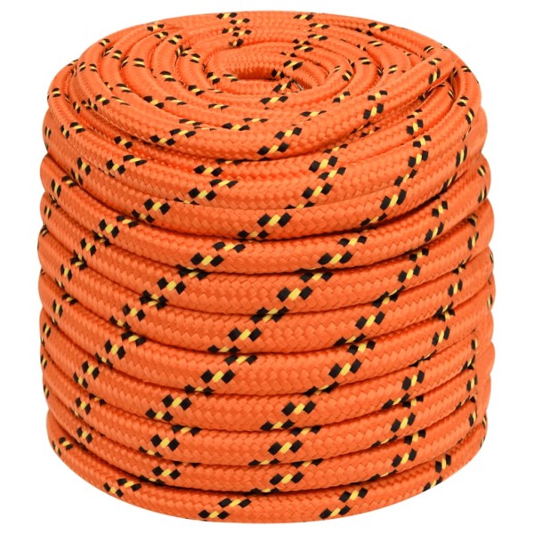 Cuerda de barco polipropileno naranja 18 mm 50 m