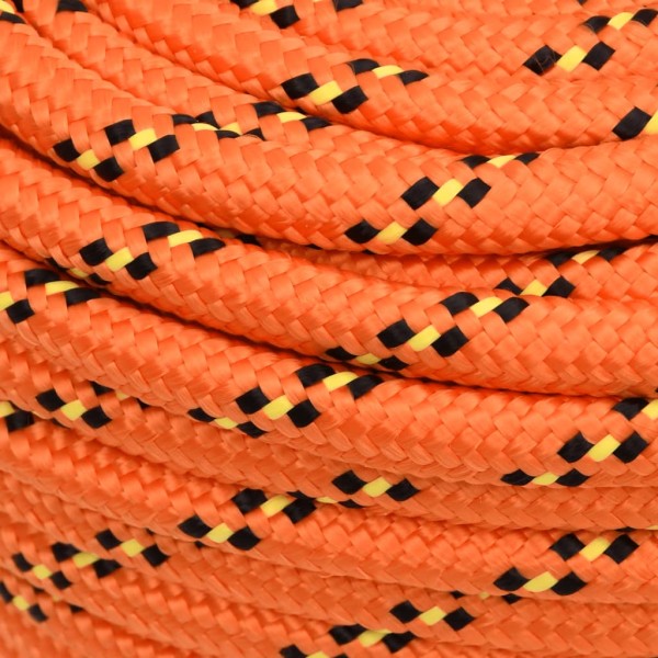 Cuerda de barco polipropileno naranja 18 mm 50 m