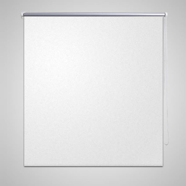 Persiana estor opaca enrollable blanco 100x175 cm