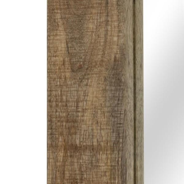 Espejo de madera maciza de mango 50x80 cm