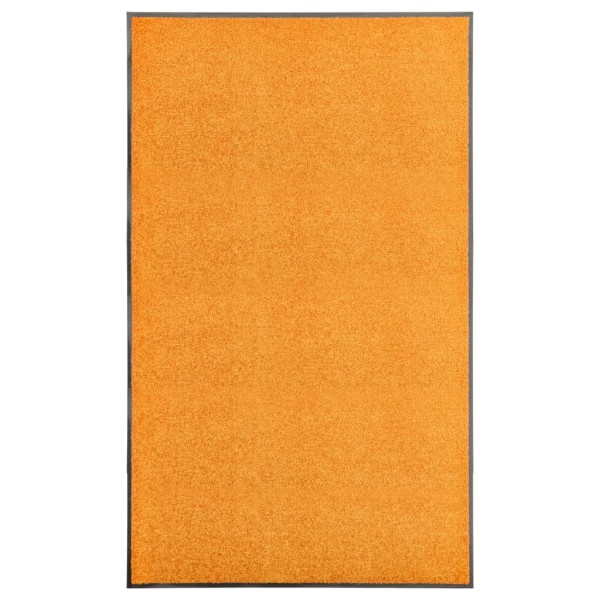 Felpudo lavable naranja 90x150 cm