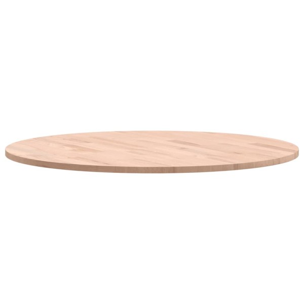 Tablero redondo de madera maciza de haya Ø70x1,5 cm