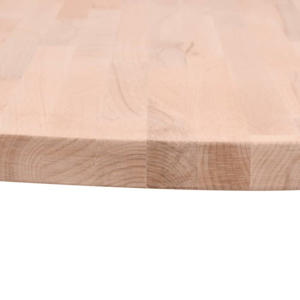 Tablero redondo de madera maciza de haya Ø90x2,5 cm