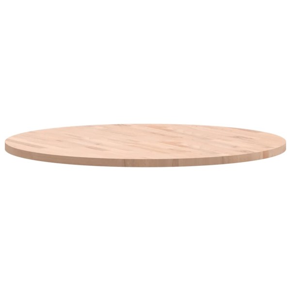 Tablero redondo de madera maciza de haya Ø90x2,5 cm