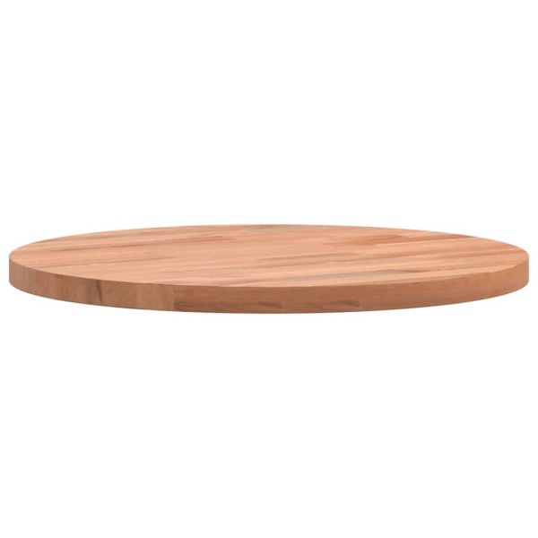 Tablero redondo de madera maciza de haya Ø30x1,5 cm