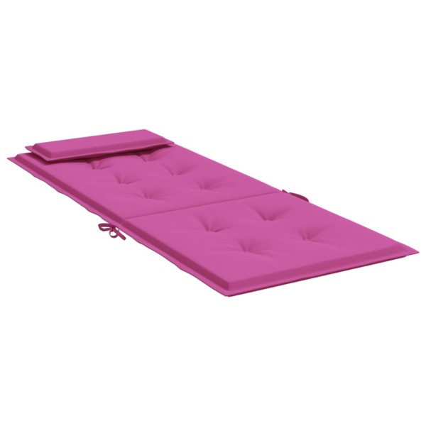 Cojines para silla con respaldo alto 4 uds tela Oxford rosa