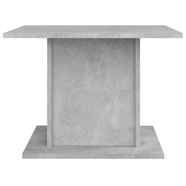 Mesa de centro de aglomerado gris hormigón 55,5x55,5x40 cm