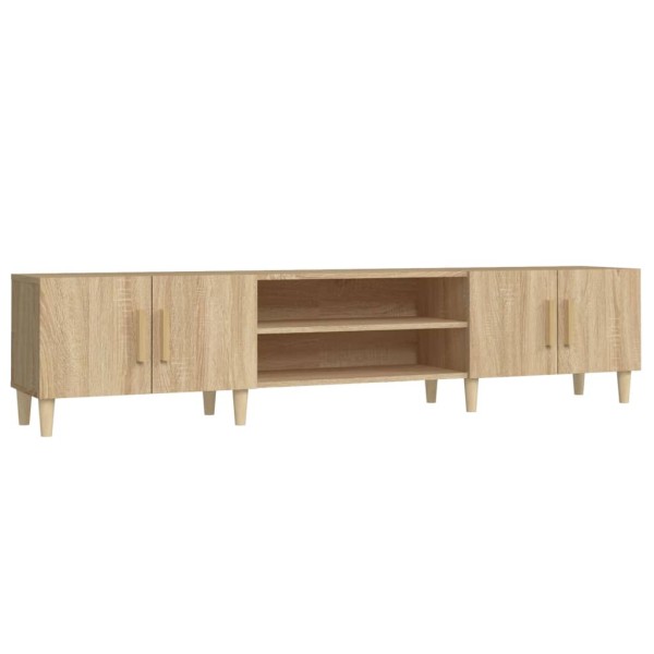 Mueble para TV madera contrachapada roble Sonoma 180x31,5x40 cm