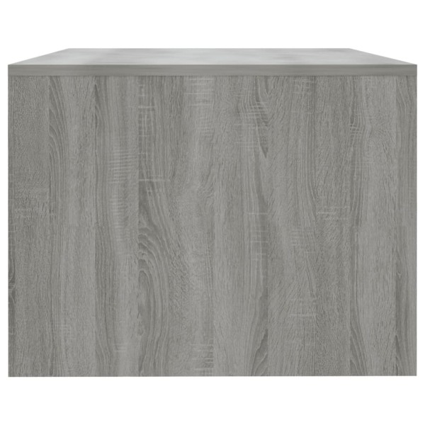 Mesa de centro madera de ingeniería gris Sonoma 102x55x42 cm