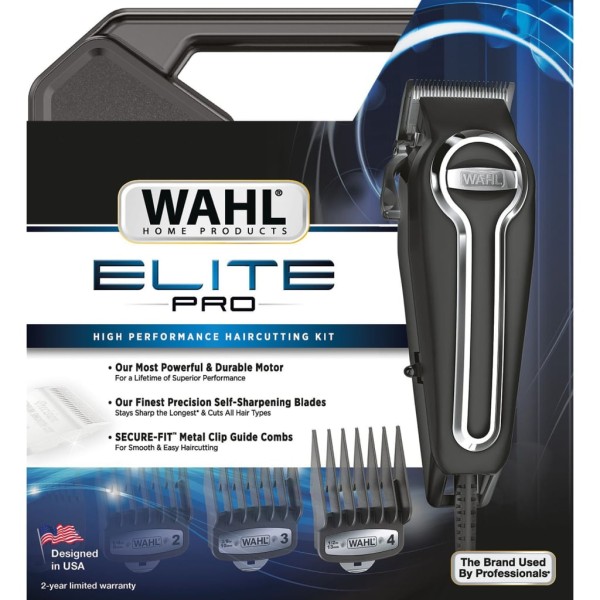 Wahl Maquinilla del pelo 21 piezas Elite Pro